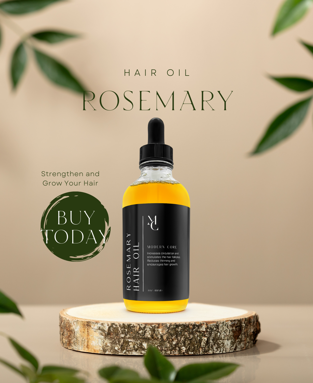 Rosemary Hair Oil