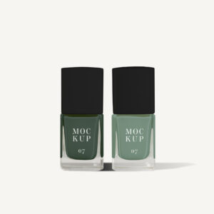 Green Glossy Nail Polish